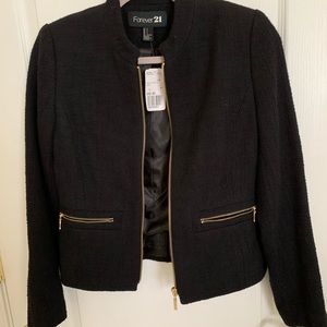 Forever 21 Crop Blazer